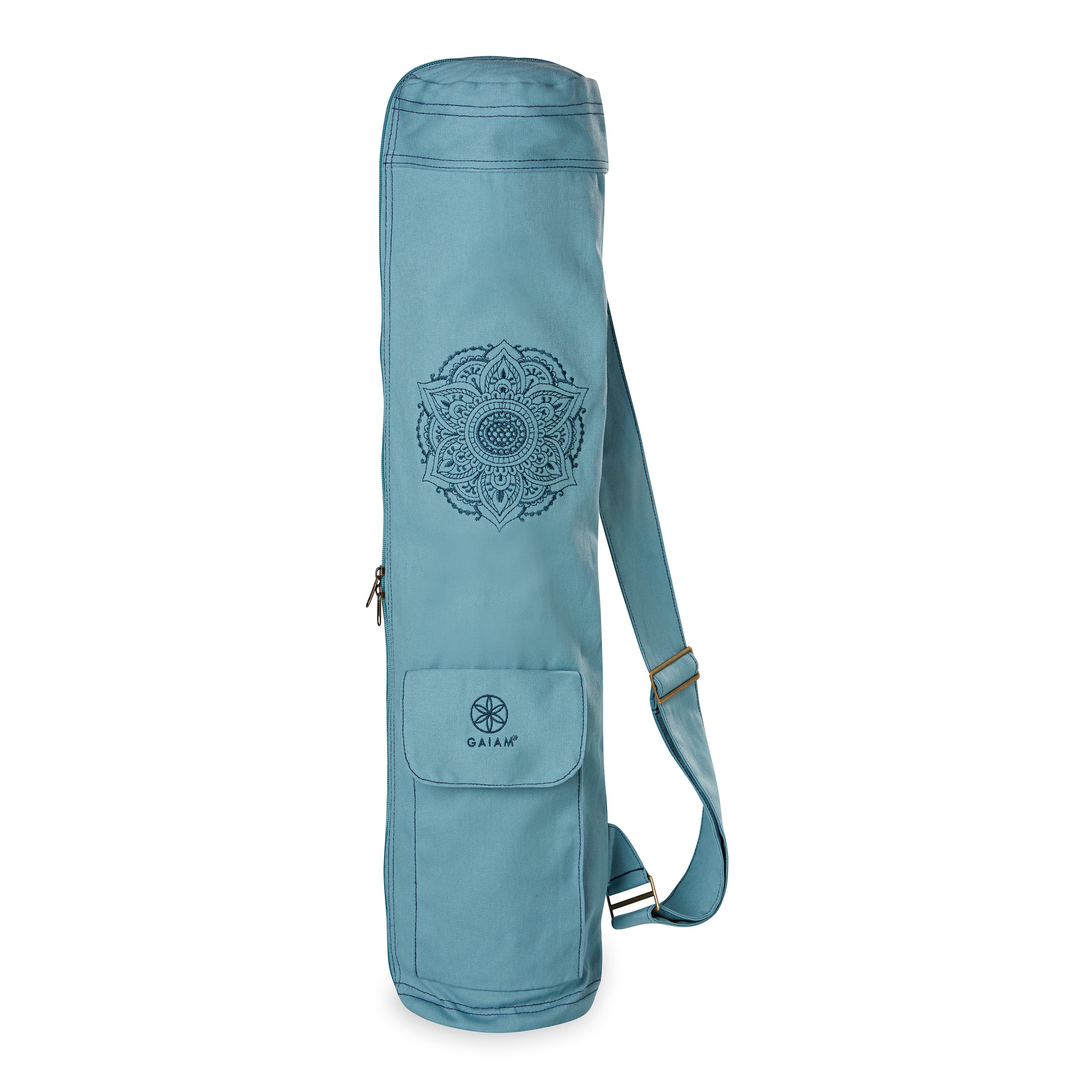 Gaiam Embroidered Cargo Mat Bag Niagara front