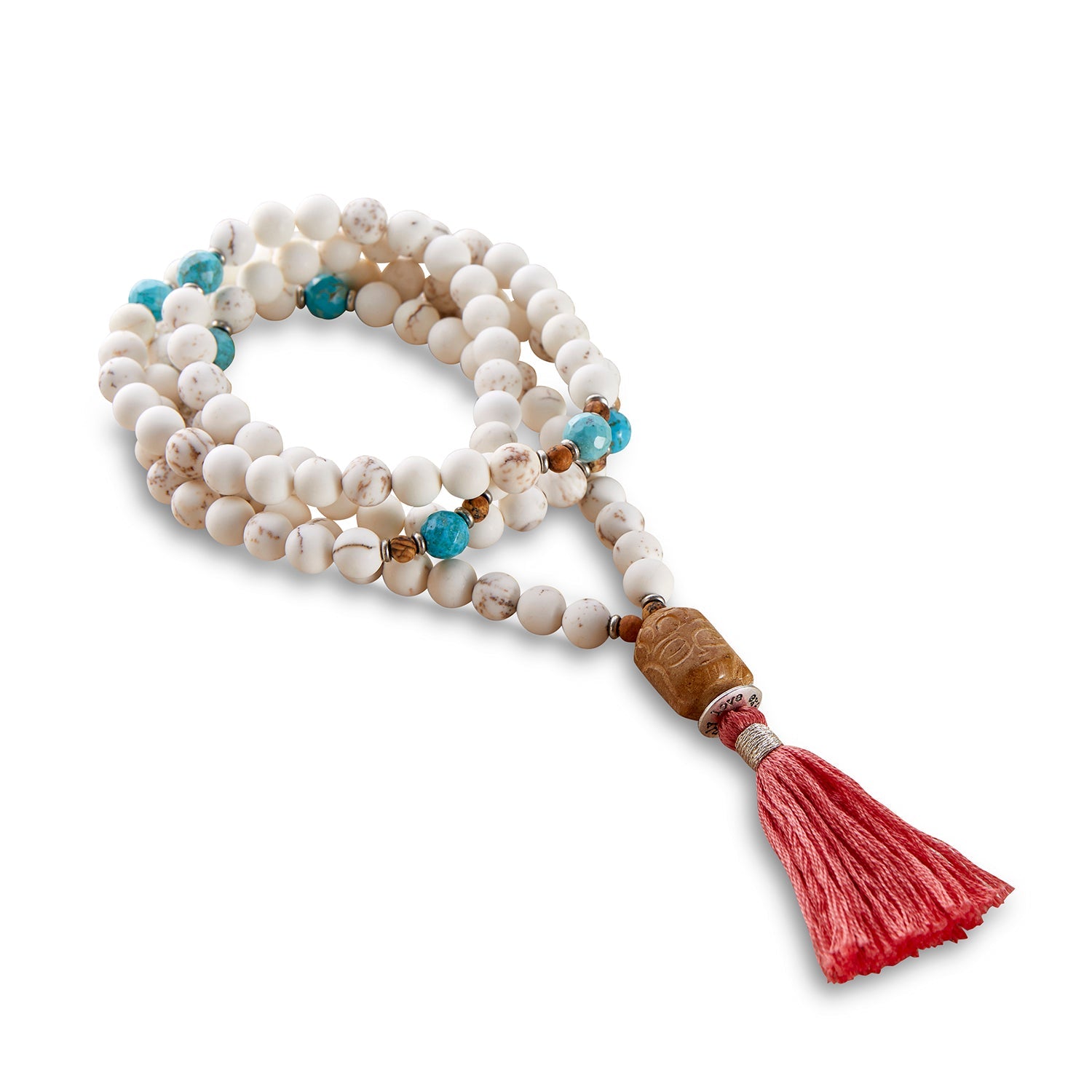 Silver & Sage Happiness Mala